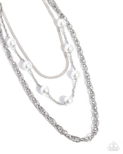 Load image into Gallery viewer, High-Class Haute - White Paparazzi Accessories
