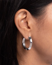 Load image into Gallery viewer, Hinged Homage - Silver Paparazzi Accessories
