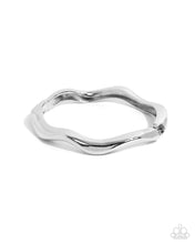 Load image into Gallery viewer, Waving Hello - Silver Paparazzi Accessories
