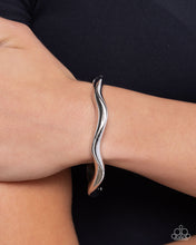 Load image into Gallery viewer, Waving Hello - Silver Paparazzi Accessories

