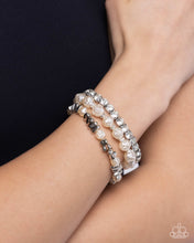 Load image into Gallery viewer, Fair Florals - White Paparazzi Accessories
