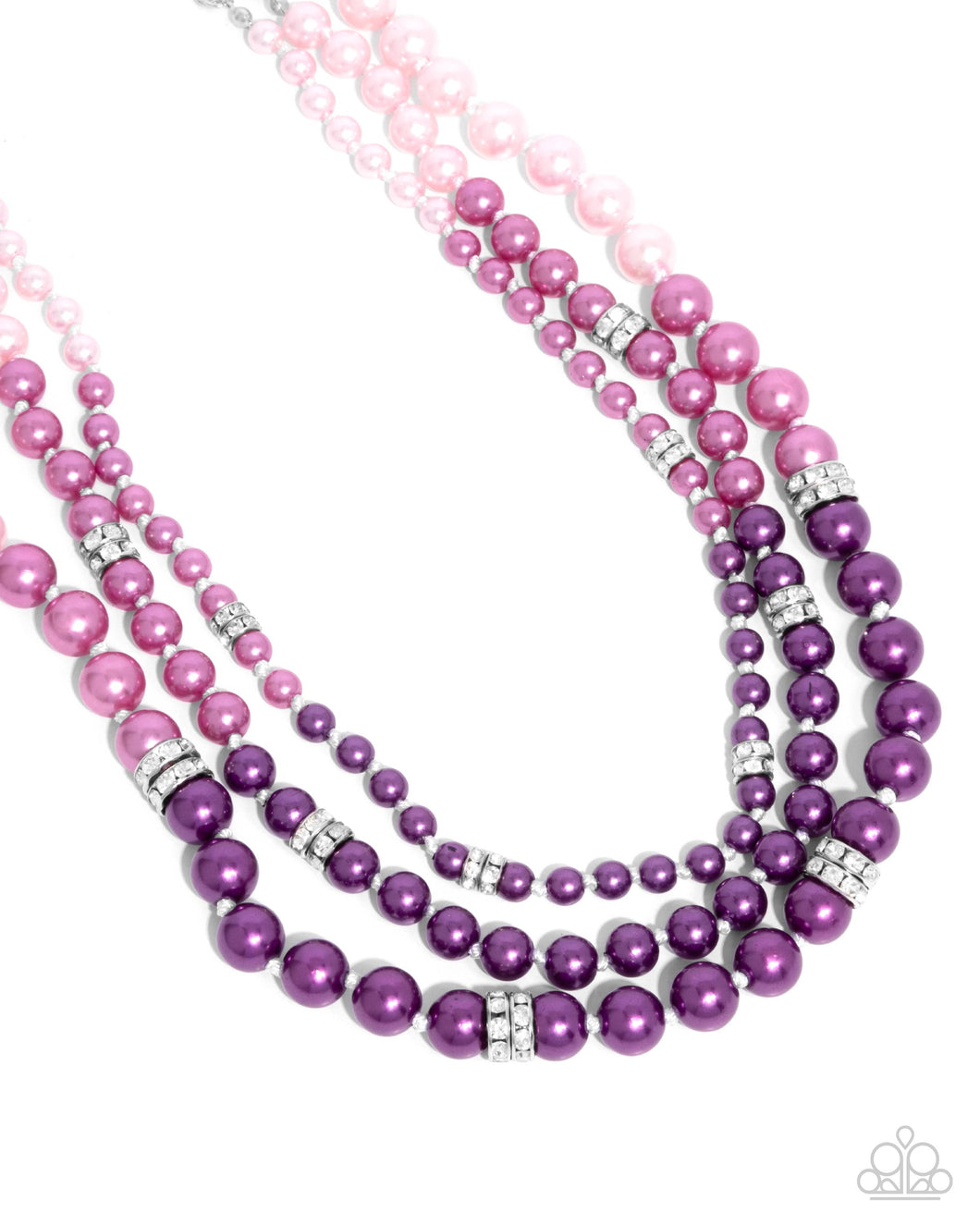 Ombré Ornament - Purple Paparazzi  Accessories