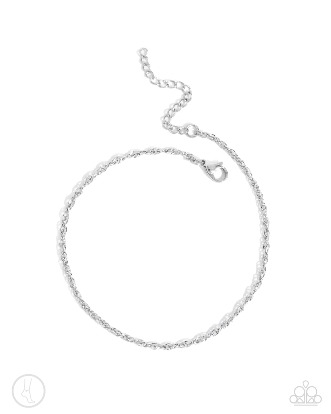 Aligned Age - Silver Paparazzi Accessories