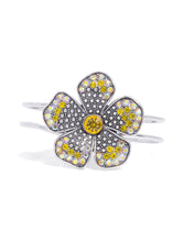 Load image into Gallery viewer, Bedazzled Bloom - Yellow Paparazzi Accessories
