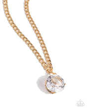 Load image into Gallery viewer, Musings State of Mind Gold Necklace Paparazzi Accessories
