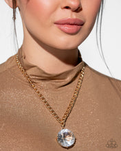 Load image into Gallery viewer, Musings State of Mind Gold Necklace Paparazzi Accessories

