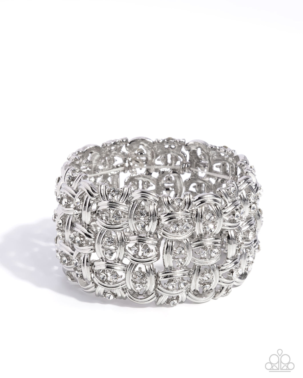 Woven Wardrobe - White Paparazzi Accessories