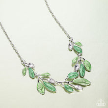 Load image into Gallery viewer, Lyrical Leaves - Green Paparazzi Accessories
