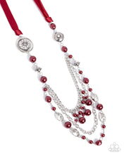 Load image into Gallery viewer, All the Trimmings - Red Paparazzi Accessories
