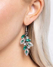 Load image into Gallery viewer, Flourishing Feature - Green Paparazzi Accessories
