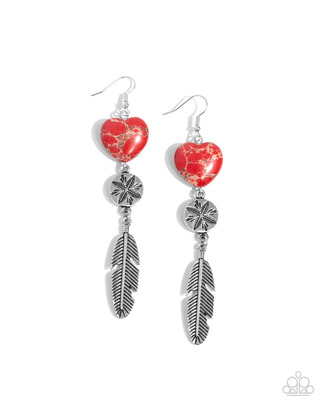 Free-Spirited Fame - Red Paparazzi Accessories
