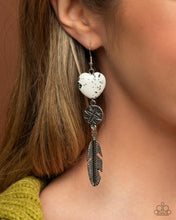 Load image into Gallery viewer, Free-Spirited Fame - White Paparazzi Accessories
