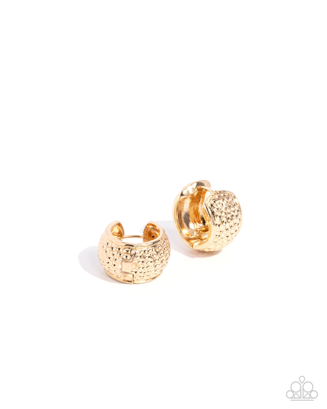 Hammered Heaven - Gold Paparazzi Accessories