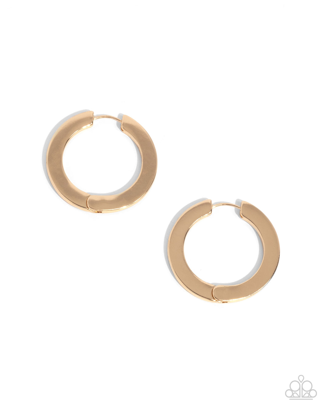 Circling Chariot - Gold Paparazzi Accessories