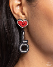 Load image into Gallery viewer, Visible Valentines - Black Paparazzi Accessories
