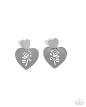 Load image into Gallery viewer, Showstopping Silhouette - Silver Paparazzi Accessories
