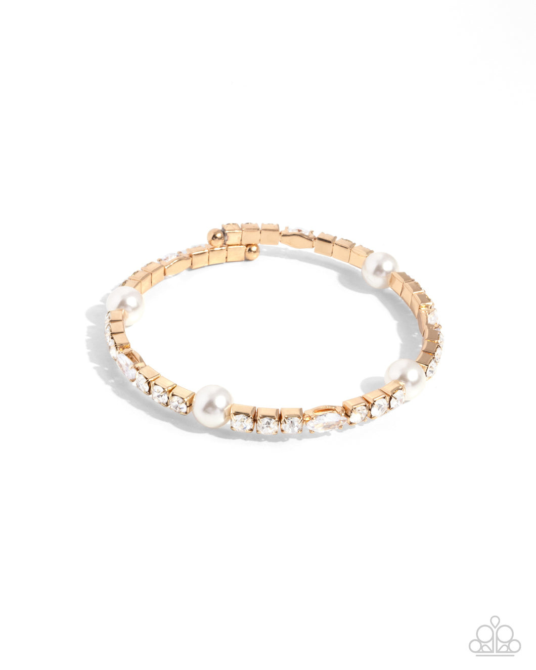 Ladylike Leader - Gold Paparazzi Accessories
