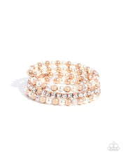 Load image into Gallery viewer, Serene Stack - Rose Gold Paparazzi Accessories
