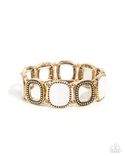 Load image into Gallery viewer, Socialite Shells - Gold Paparazzi Accessories
