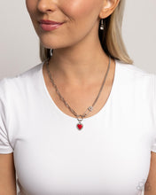 Load image into Gallery viewer, Valuable Valor - Red Paparazzi Accessories
