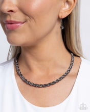 Load image into Gallery viewer, Edgy Etching - Black Paparazzi Accessories

