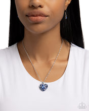 Load image into Gallery viewer, Best Of My Heart - Blue Paparazzi Accessories
