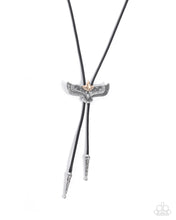 Load image into Gallery viewer, Eagle Emblem - Black Paparazzi Accessories
