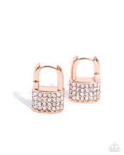 Load image into Gallery viewer, Locked Luxury - Copper Paparazzi Accessories
