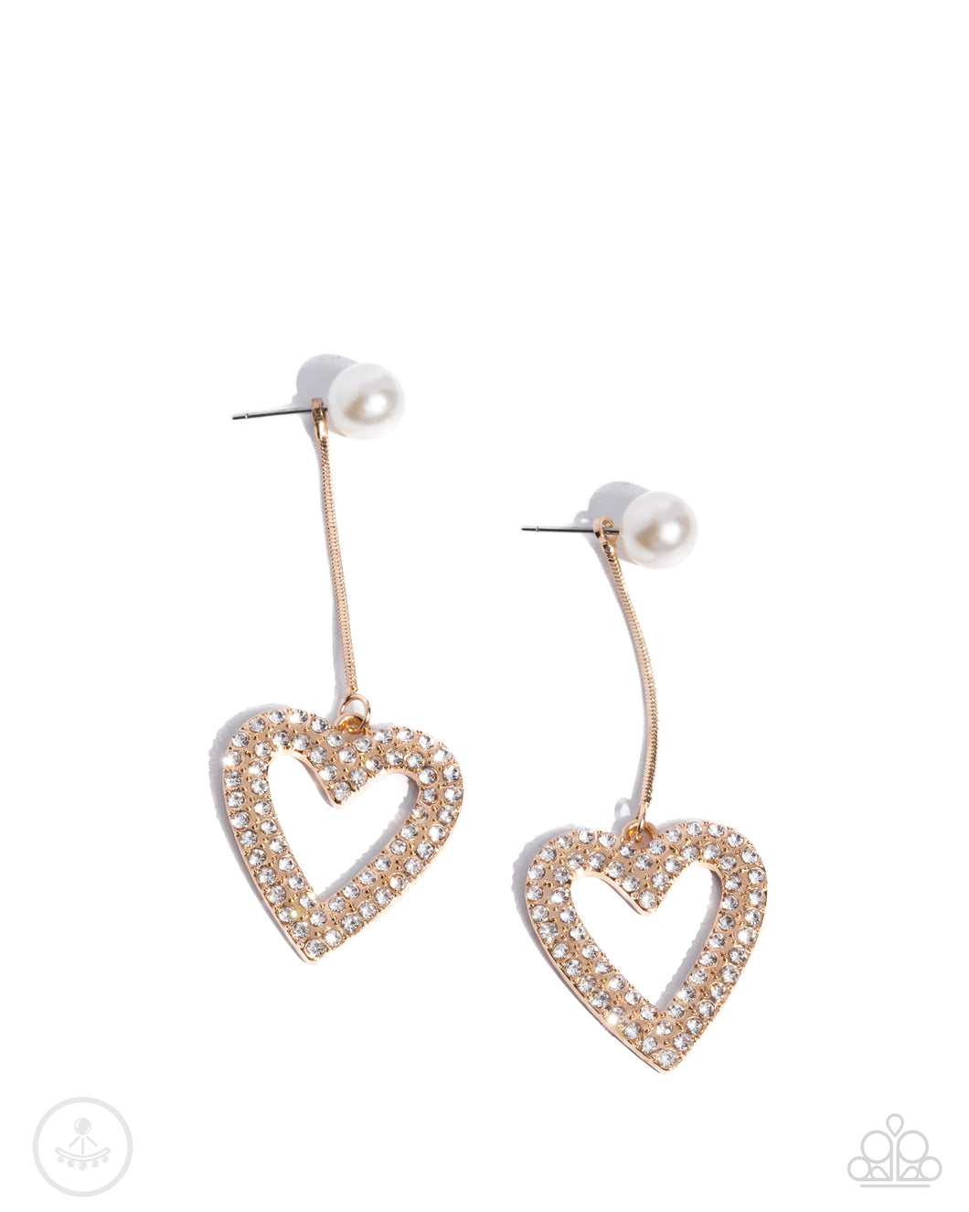 Valentines Vision - Gold Paparazzi Accessories