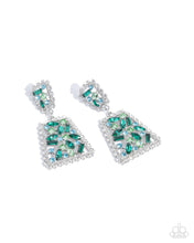 Load image into Gallery viewer, Glistening Gala - Green Paparazzi Accessories Paparazzi Accessories
