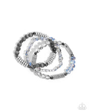 Load image into Gallery viewer, Attention Seeker - Silver Paparazzi Accessories
