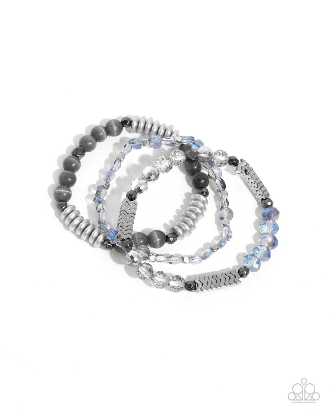Attention Seeker - Silver Paparazzi Accessories