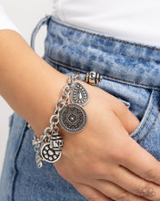 Load image into Gallery viewer, Embellished Estate - Silver Paparazzi Accessories
