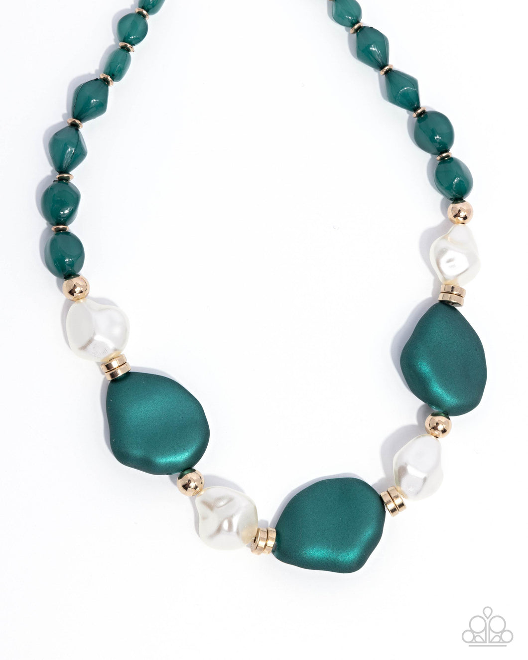 Forever Feature - Green Paparazzi Accessories