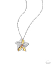 Load image into Gallery viewer, Favorite Flower - Yellow Paparazzi Accessories
