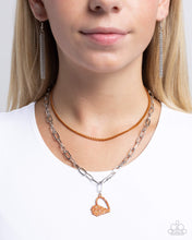 Load image into Gallery viewer, Love Comes and Goes... - Orange Paparazzi Accessories
