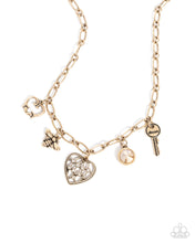 Load image into Gallery viewer, Reminiscent Reveal - Gold Paparazzi Accessories

