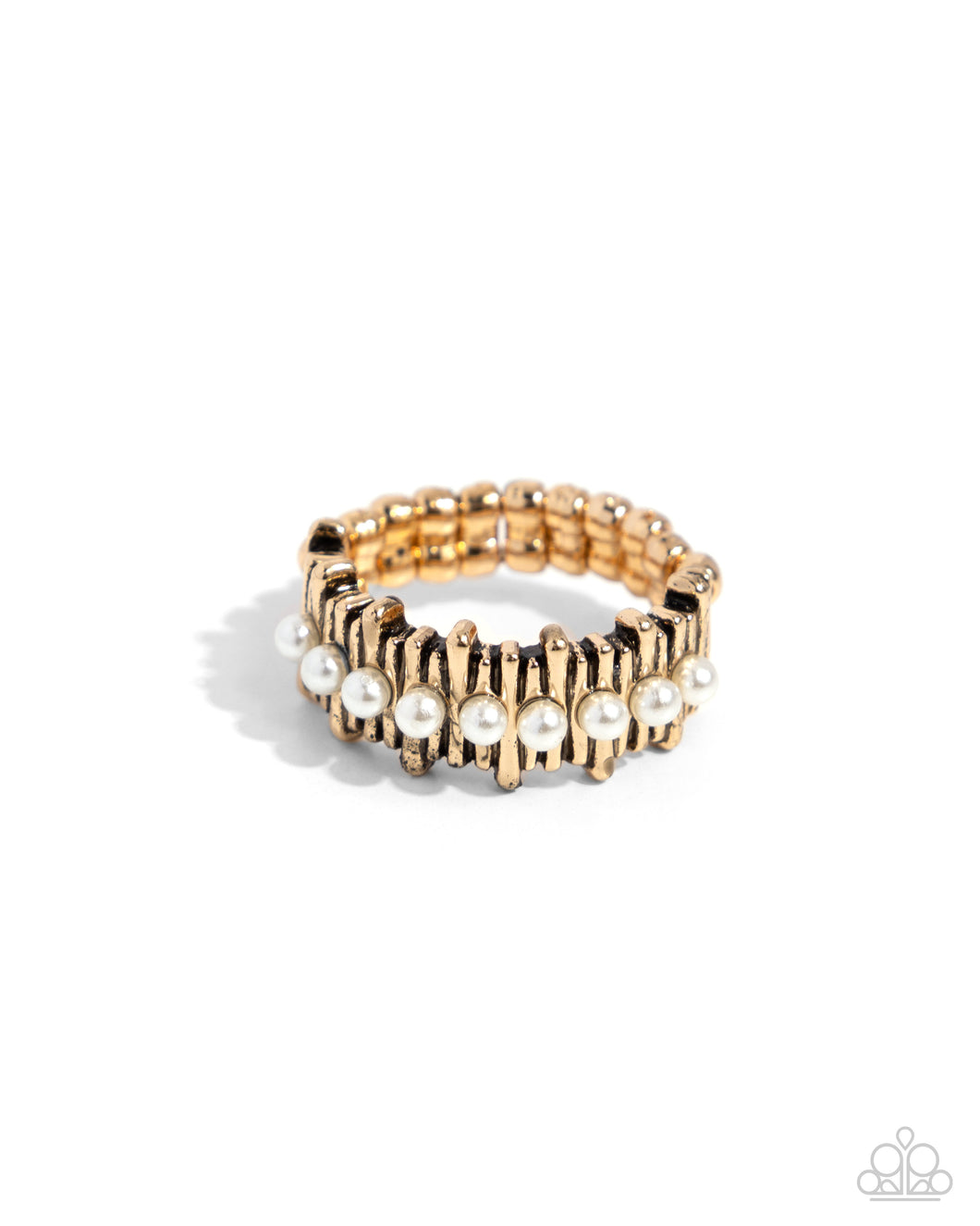 Pearly Provision - Gold Paparazzi Accessories