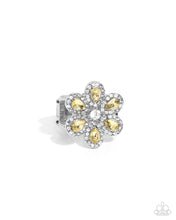 Load image into Gallery viewer, Petaled Promenade - Yellow Paparazzi Accessories
