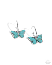 Load image into Gallery viewer, Melodic Mariposa - Blue Paparazzi Accessories
