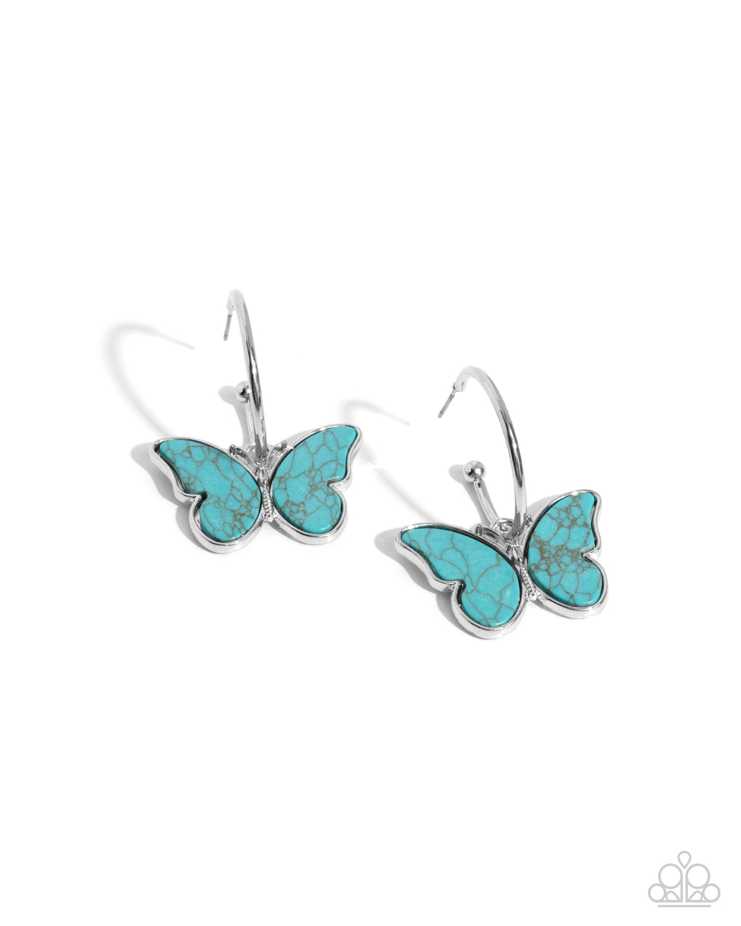 Melodic Mariposa - Blue Paparazzi Accessories