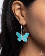 Load image into Gallery viewer, Melodic Mariposa - Blue Paparazzi Accessories
