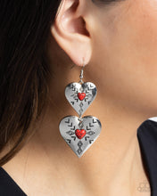Load image into Gallery viewer, Rustic Repetition - Red Paparazzi Accessories
