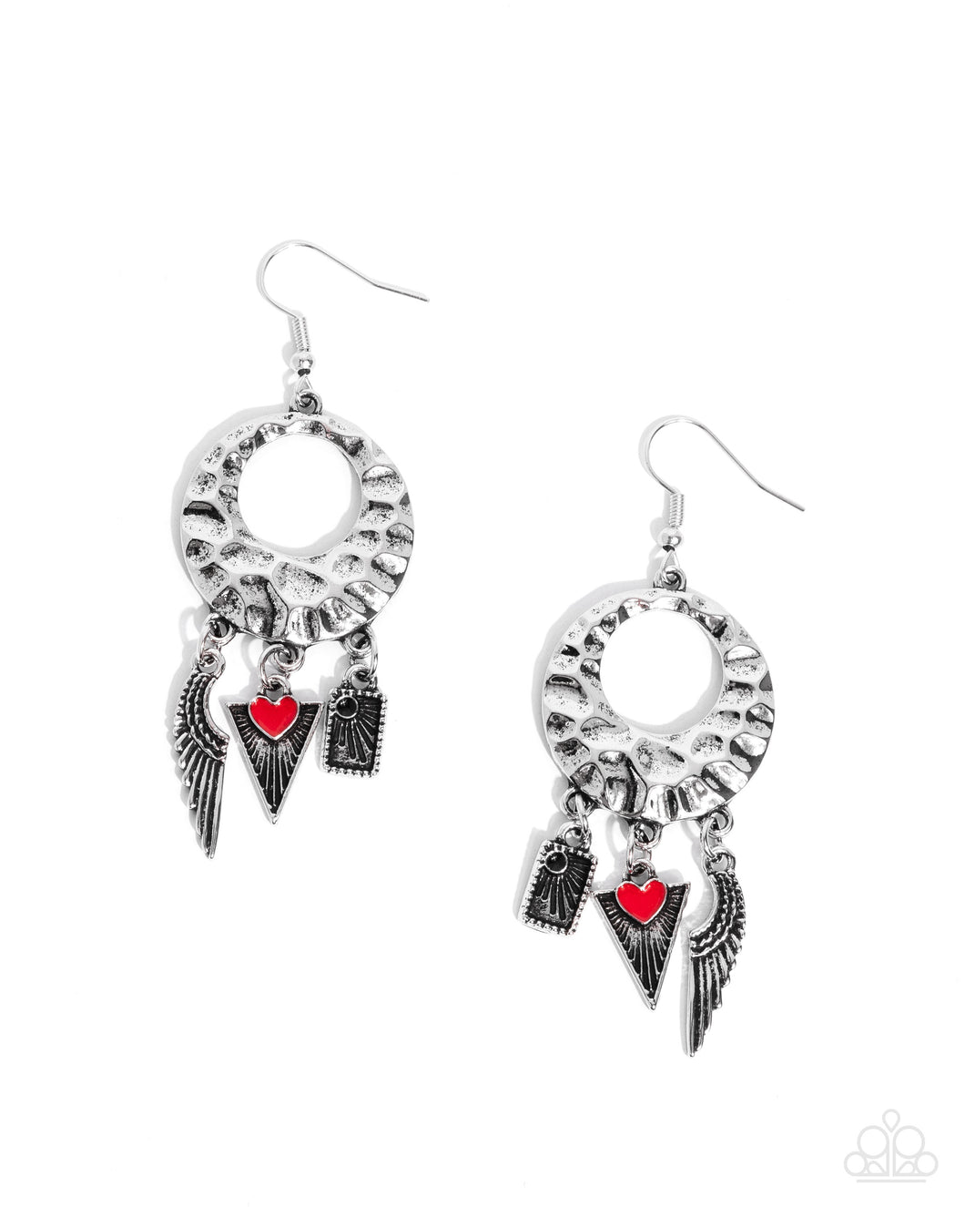Alternative Angel - Red Paparazzi Accessories