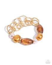 Load image into Gallery viewer, Pearly Passenger - Brown Paparazzi Accessories
