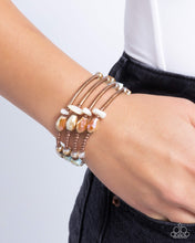 Load image into Gallery viewer, Multiple Choice - Copper Paparazzi Accessories

