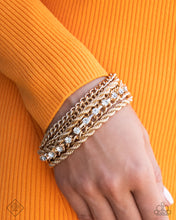 Load image into Gallery viewer, Executive Extravagance - Gold Paparazzi Accessories
