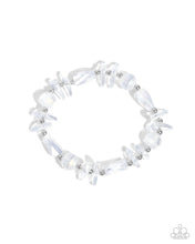 Load image into Gallery viewer, Reflective Ritardando - White Paparazzi Accessories
