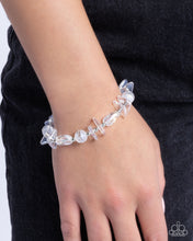 Load image into Gallery viewer, Reflective Ritardando - White Paparazzi Accessories
