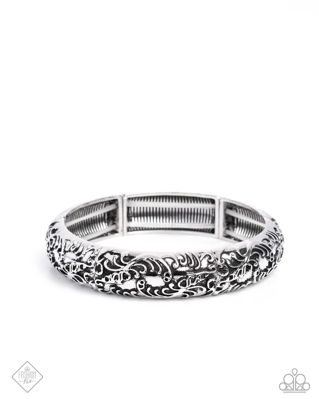 Enchanting Entrant - Silver Paparazzi Accessories